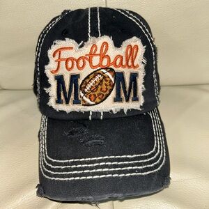 KBETHOS Black Football Mom Hat